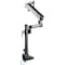 Startech.Com Vesa 75X75/100X100Mm Pole Mount Heavy Duty Single Monitor Arm ARMPIVOT2USB3 - alternate 11